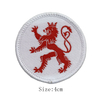 Hals mit gewebtem Logo-Patch für Schulkleidung