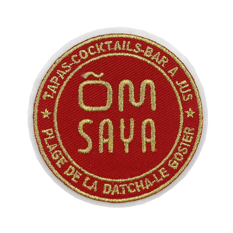 Selbstklebender Eigenmarken-Stickpatch für Cap