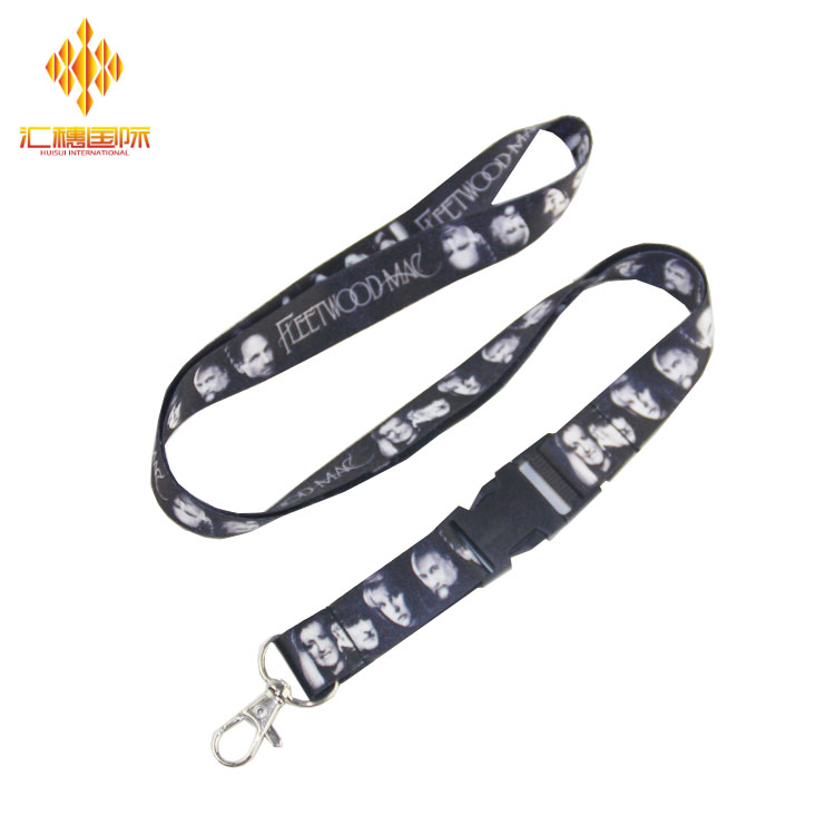 Kundenspezifisches Wärmeübertragungs-Lanyard aus Polyester für Werbegeschenke